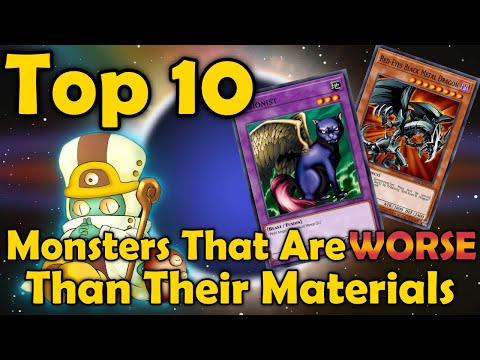 Top 10 Monsters That Are Worse Than Their Materials Used To Summon Them in YuGiOh