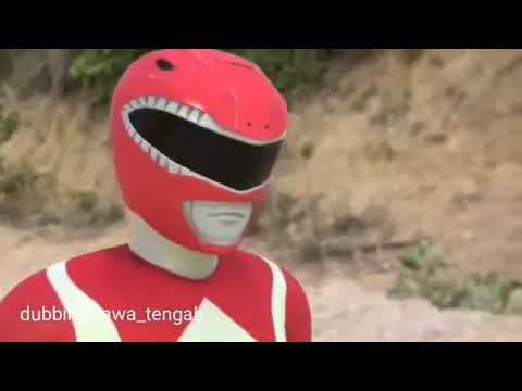 Dubbing Jawa paling lucu power rangers vs kamen rider
