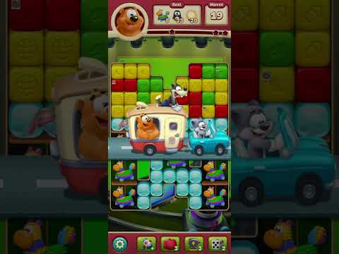 Toon Blast Level 8378 - NO BOOSTERS