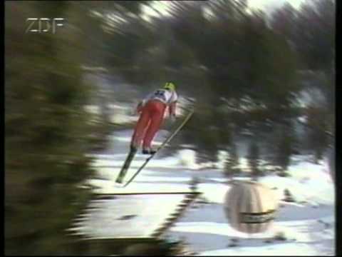 Werner Rathmayr (AUT) - Oberstdorf 1992  - 184m - dangerous