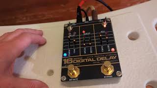Video thumbnail for Maneco Labs 16 Second Digital Delay Compact. First experiment. by Vibrochambient