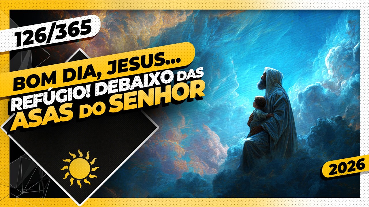 REFÚGIO! DEBAIXO DAS ASAS DO SENHOR - Bom dia, Jesus! 126/365 (2026)