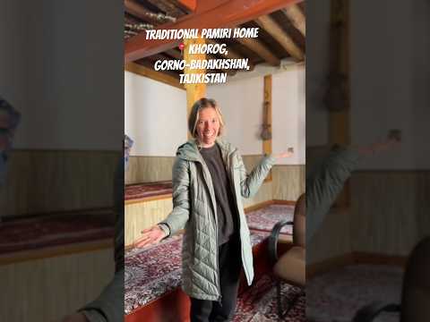 Visit a traditional Pamiri home with me! #pamirs #tajikistan #khorog