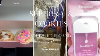 VLOG | Sephora Haul, Crumbl Cookies & Self-Care Errands @Sephora