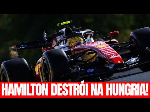 GP da Hungria: Hamilton Coloca a Ferrari no Topo do Treino Livre 2