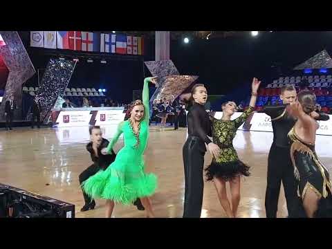 Орищин Андрей - Никулина Валерия. ROC 2018. RS Юниоры 2+1. La.  Финал. Самба