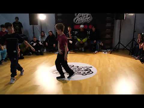 1/4 финала 10-12 bboy Monster vs Jupiter - брейкданс чемпионат BBOY NATION FINALS 2020