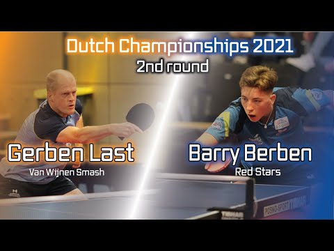 Dutch Championships 2021 - Gerben Last vs Barry Berben 全オランダ大会2021
