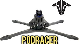 TBS Podracer - Source Drone Racing Frame - ultralight Drone Racer sub 250g, Pod Racer