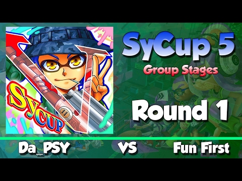 Splatoon - SyCup 5 Group Stages: Da_PSY vs Fun First (Round 1)