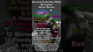 Blunted On Reality By Fugees Album Review #fugees #hiphop #rap #rapper #rapgroup #laurynhill #rank