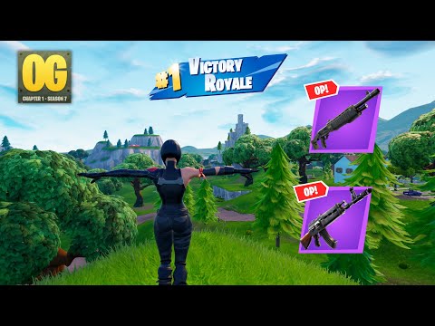 28 Kill Fortnite Solos "FORTNITE OG" | High Kill Fortnite OG Season 7 Gameplay (OG GRAPHICS)