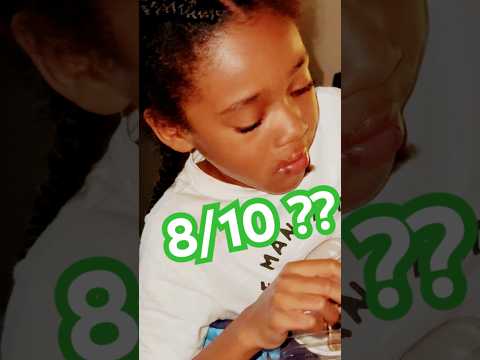 Trayvon first ever YT video he’s trying to rate a chocolate covered strawberry #kids #foodreview