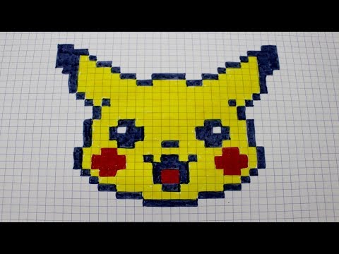 PIKACHU en Pixel Art !