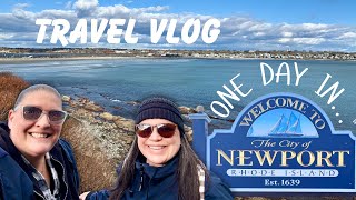 K&E DOES NEWPORT, RI! Travel Vlog | Charming Seaside Town W/ The BEST FOOD & COFFEE