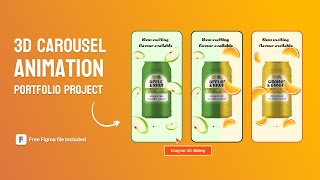 Design 3D Carousel in Figma (Free Files Included)