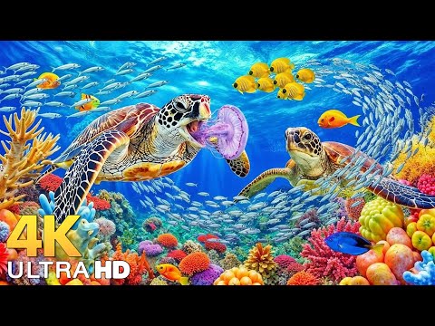 Zhytuni në botën magjepsëse nënujore - mahnituni nga Sea Animal në akuariumin më të mirë 4K ULTRA HD