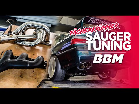 Wie viel Leistung bringen die Fächerkrümmer am BMW E36 Tracktool?! | by BBM Motorsport