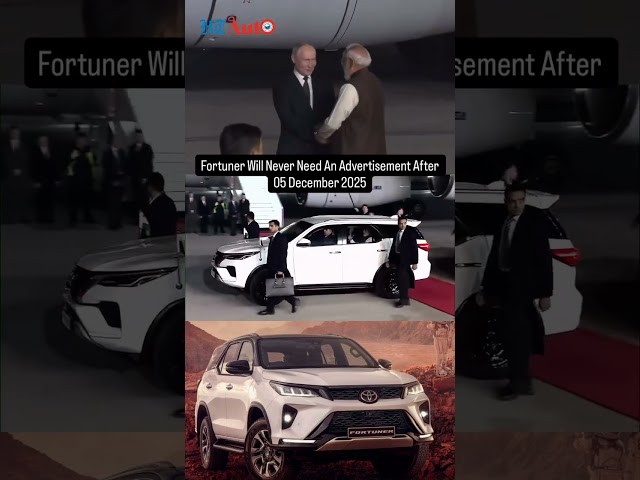 Toyota Fortuner won't need an advertisement after this move!