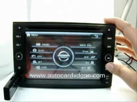 comment demonter autoradio nissan x trail