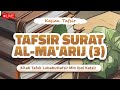 [LIVE] Tafsir Qur'an Surah Al Ma'arij #3 - Ustadz Dr Syafiq Riza Basalamah MA حفظه الله