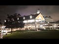 Night Walk In The Rain To Disney S Grand Floridian Resort From Magic Kingdom Walt Disney World