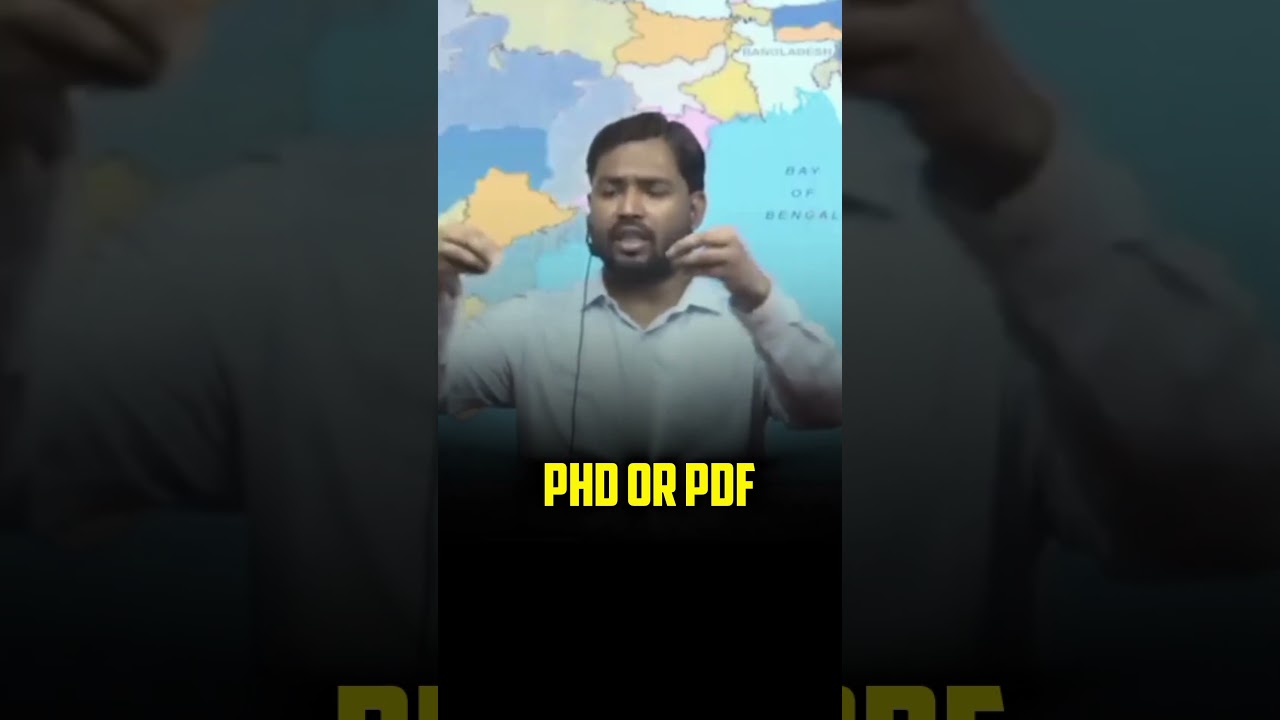क्या है PDF और PHD खान सर #khansir #khansirspeech