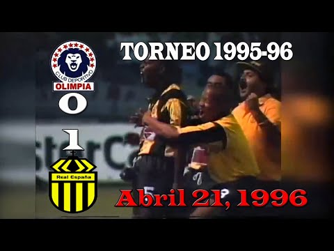 Torneo 1995-96  | Hexagonal | Olimpia [0] vs Real Espana [1] | Abril 21, 1996