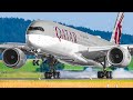 ️ 100 CLOSE UP TAKEOFFS LANDINGS Zurich Airport Plane Spotting Switzerland ZRH LSZH