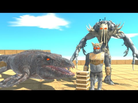 SCOURGE + GHOR + MOSASAURUS ATTACK PRIMATES, AQUATICS AND INFERNALS GANG -  ARBS