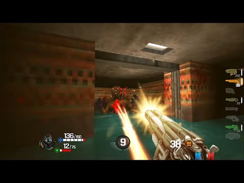 Doom II: HontE Remastered + Quake Champions: Doom Edition - M2 - [Very Hard - 100% Kills & Secrets]