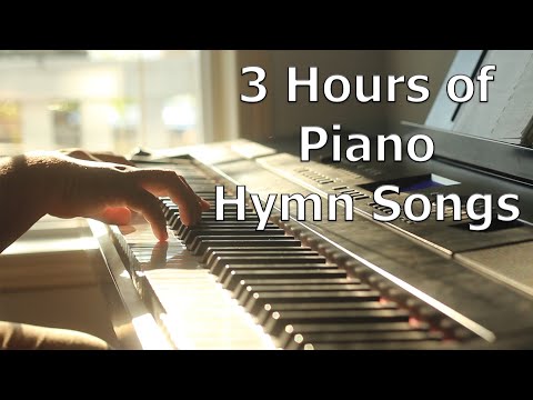3 Hours of Hymn Songs (What A Friend We Have in Jesus) - Piano Instrumental/Karaoke Hymns