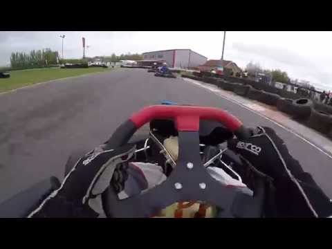 Club 100 Heavyweight A Final - Red Lodge Kart Circuit 26th April 2015