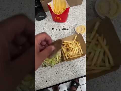 Ultimate McDonald’s Big Mac Hack #shorts #mcdonalds #food