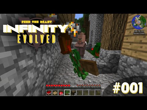 Let's Play FTB: Infinity Evolved - #01 - A Whole New World