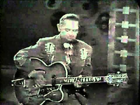 Merle Travis performs "I'll See You In My Dreams" on "Jubilee U.S.A." TV Show, 1950s