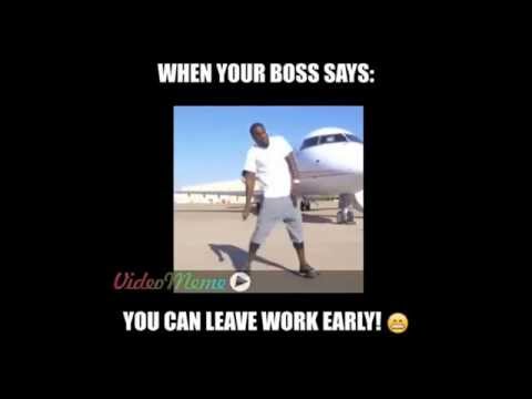 Kevin Hart Hustle Dance Meme: Leaving work early