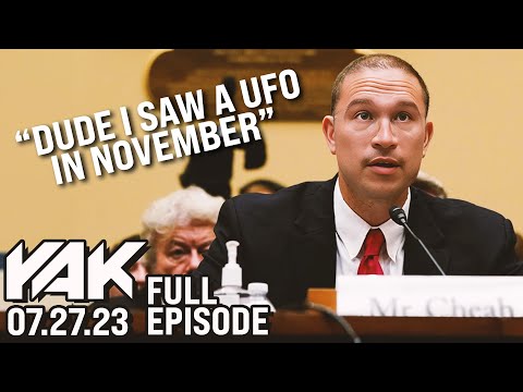 Steven Cheah Called the Alien Crisis MONTHS Ago | The Yak 7-27-23
