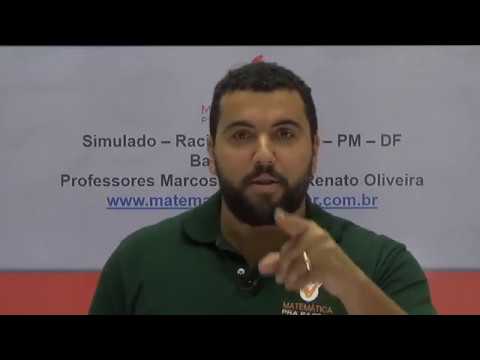 Aulão de Raciocínio Lógico e Matemática para a PM - DF - Banca IADES