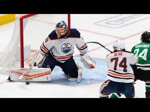 The Cult of Hockey's "Mikko Koskinen big as a damn mountain in Edmonton Oilers 2 1 win over Stars"