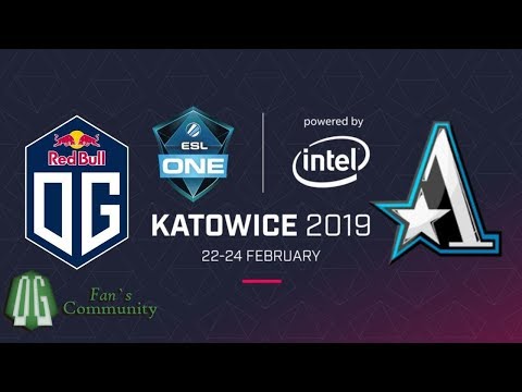 OG vs Aster - Game 1 - ESL One Katowice 2019 - Playoff.
