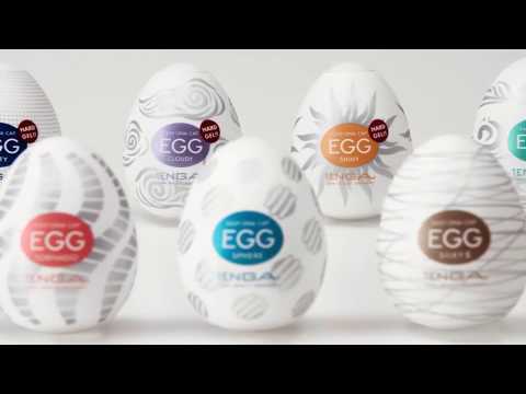 Видео Мастурбатор Tenga Egg Silky II