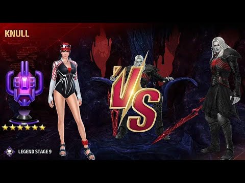 Silk Summer Days vs Knull Stage 9 WBL | CTP Rage | Marvel Future Fight