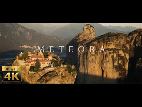 METEORA By Drone | Suspended In Air | GREECE 4K