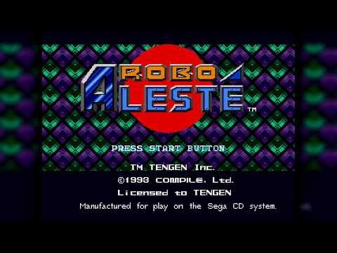 The Best of Retro VGM #2326 - Robo Aleste (SEGA CD/Mega-CD) - Home Front (Title Screen & Stage 1)