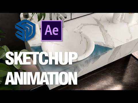 Simple Animation || Sketchup || V Ray || After effects