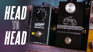 Video thumbnail for BENSON Germanium Boost vs. MILKMAN Pop Top Boost by Sasha Ivantic
