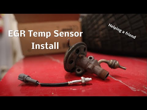 EGR Temperature Sensor Install