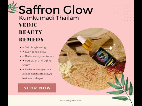 Juliet Arakal Ved Q Saffron Glow