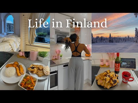 Slow living in Finland | Cozy winter cooking & baking ❄️| Silent vlog | Christmas after work 